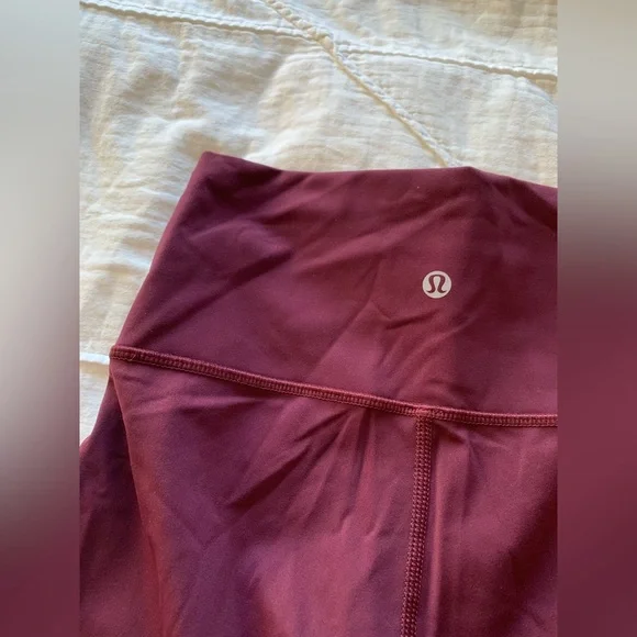Lululemon Wunder Under Crop Dark Adobe - Size 4 - Picture 5 of 8